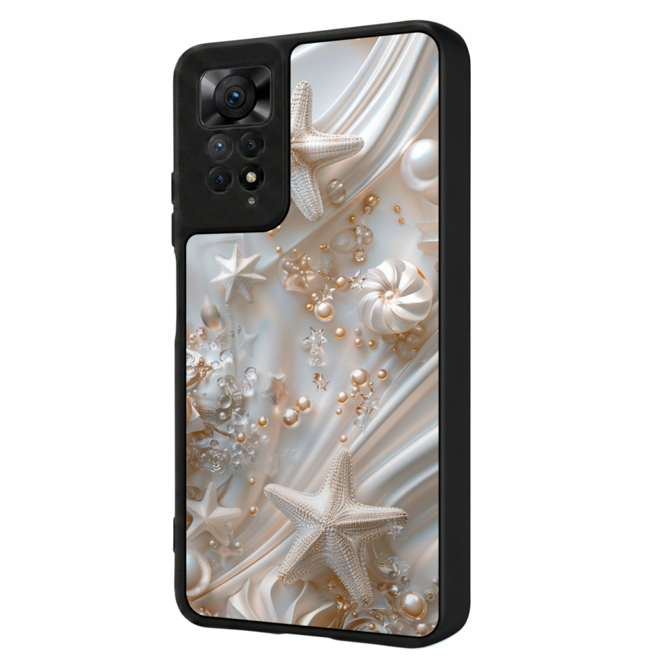 Xiaomi Redmi Note 11 Pro Uyumlu  İnci Tasarımlı Glossy Premium Kılıf