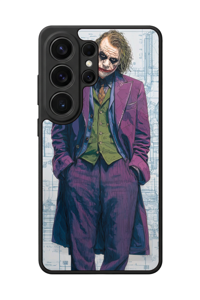 Samsung Galaxy S26 Ultra Uyumlu Joker Tasarımlı Glossy Premium Kılıf