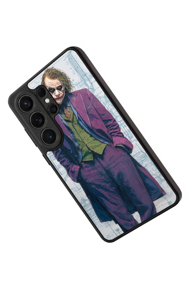 Samsung Galaxy S26 Ultra Uyumlu Joker Tasarımlı Glossy Premium Kılıf