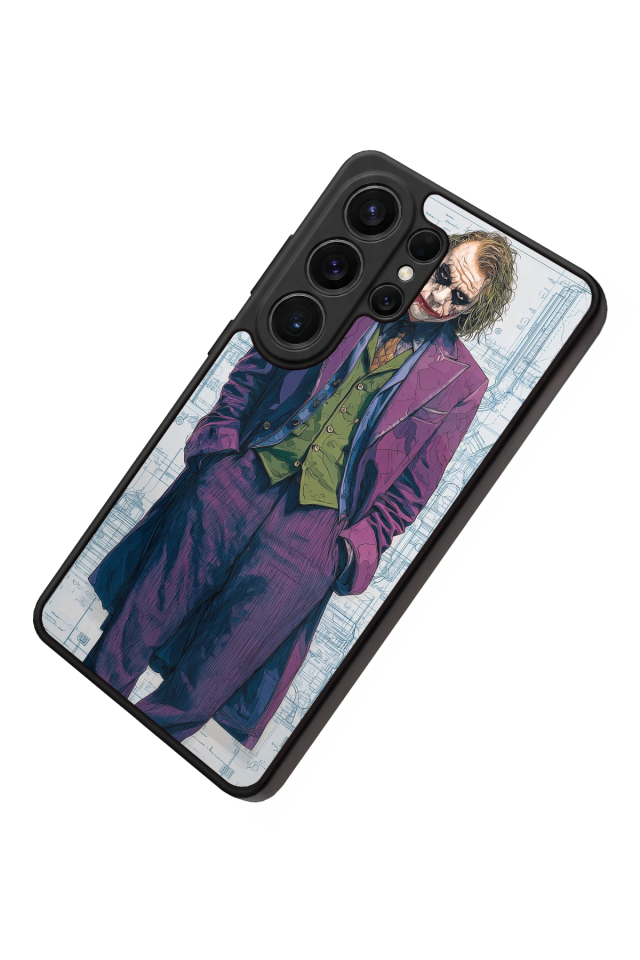 Samsung Galaxy S26 Ultra Uyumlu Joker Tasarımlı Glossy Premium Kılıf
