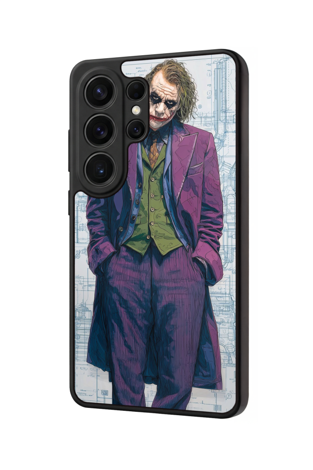 Samsung Galaxy S26 Ultra Uyumlu Joker Tasarımlı Glossy Premium Kılıf