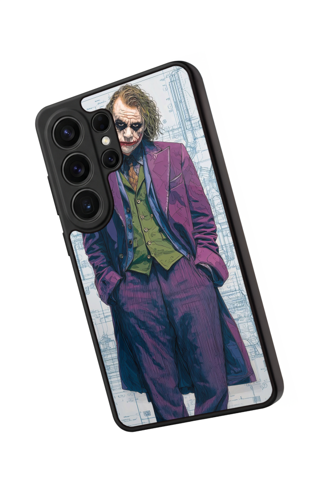 Samsung Galaxy S26 Ultra Uyumlu Joker Tasarımlı Glossy Premium Kılıf