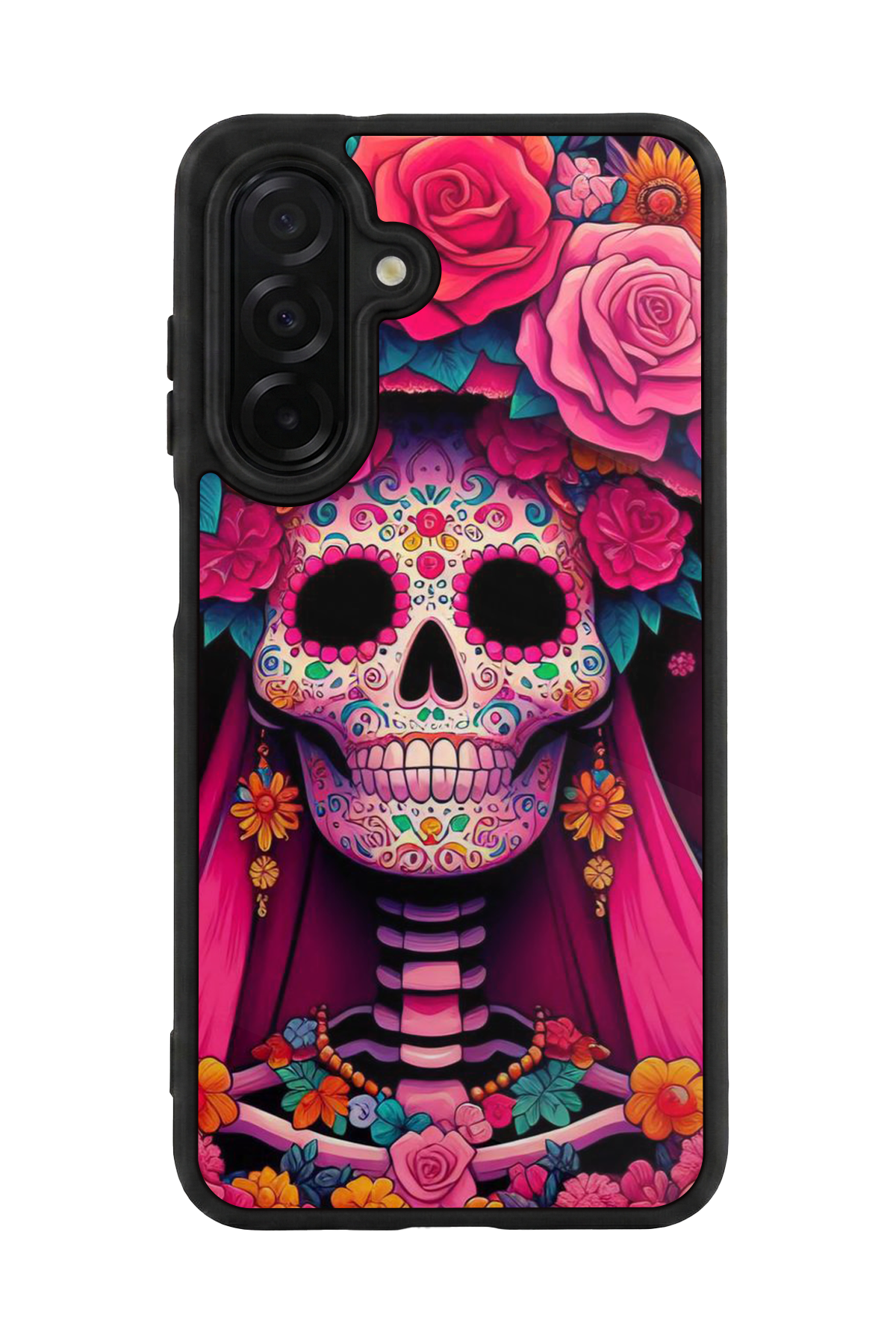 Samsung Galaxy A56 Uyumlu KuruKafa Tasarımlı Glossy Premium Kılıf