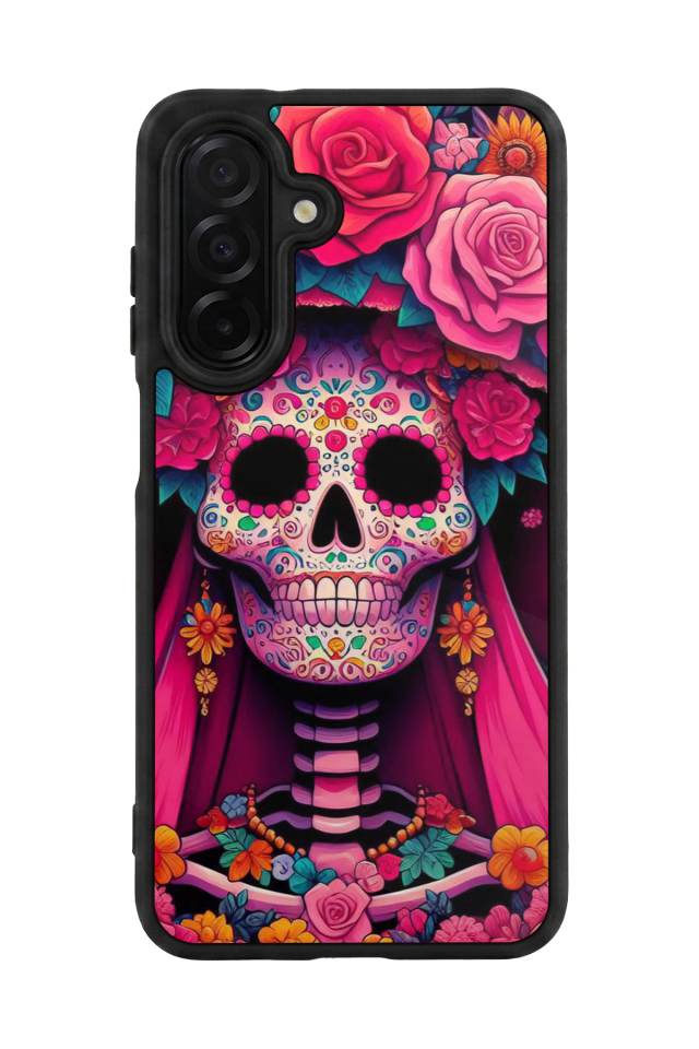 Samsung Galaxy A56 Uyumlu KuruKafa Tasarımlı Glossy Premium Kılıf