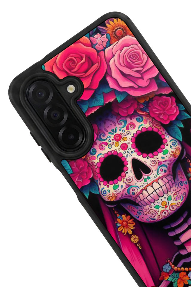 Samsung Galaxy A56 Uyumlu KuruKafa Tasarımlı Glossy Premium Kılıf