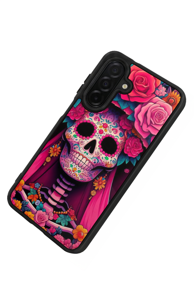 Samsung Galaxy A56 Uyumlu KuruKafa Tasarımlı Glossy Premium Kılıf