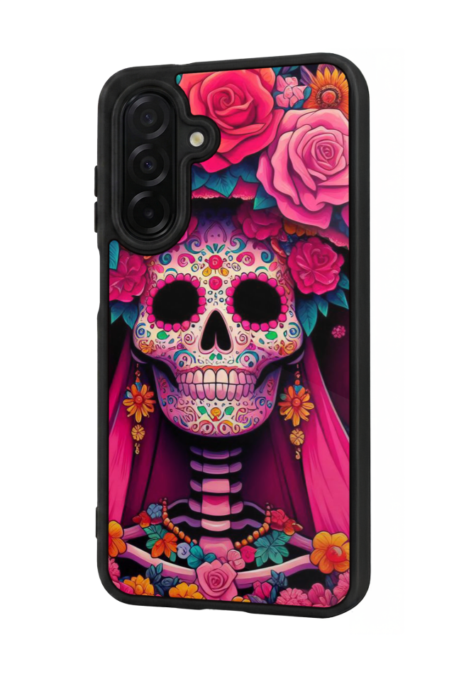 Samsung Galaxy A56 Uyumlu KuruKafa Tasarımlı Glossy Premium Kılıf