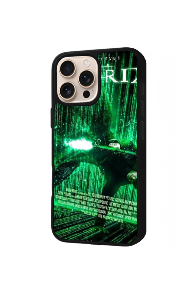 iPhone 16 Pro Max Uyumlu MatriiPhone 16 Pro Max Tasarımlı Glossy Premium Kılıf