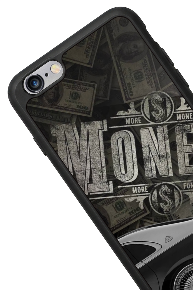 iPhone 6 Plus Uyumlu Money Para Tasarımlı Glossy Premium Kılıf