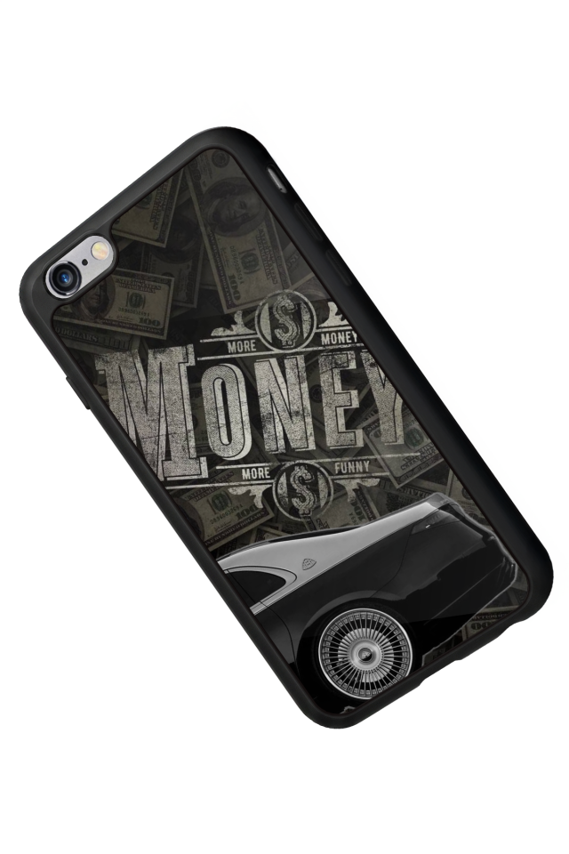 iPhone 6 Plus Uyumlu Money Para Tasarımlı Glossy Premium Kılıf