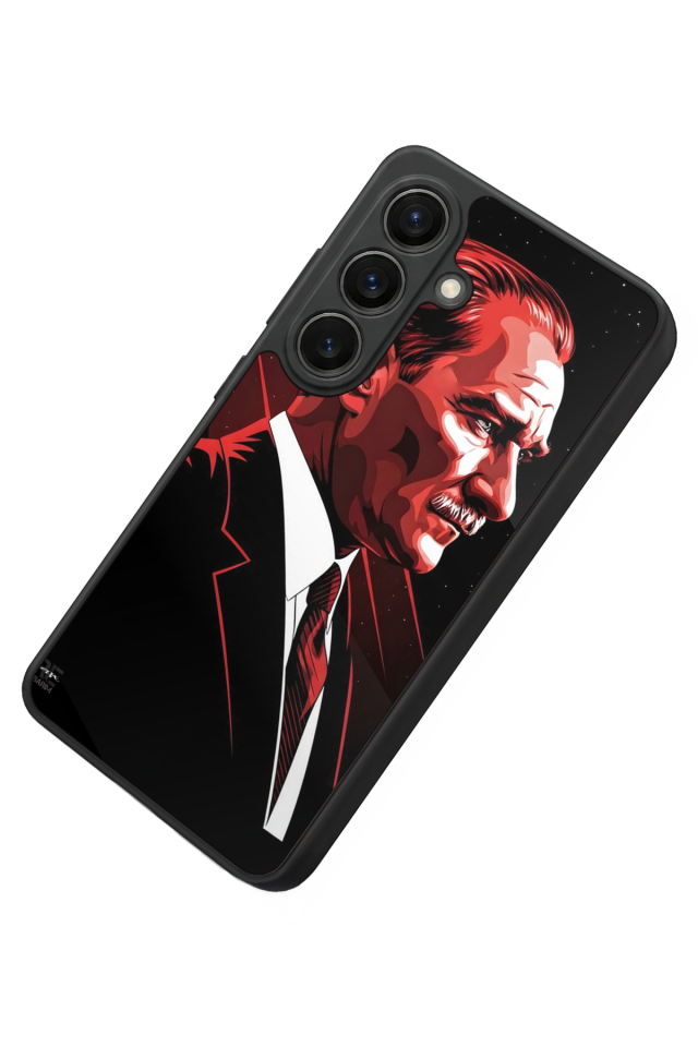 Samsung Galaxy S26 Uyumlu Mustafa Kemal Ataturk Tasarımlı Glossy Premium Kılıf