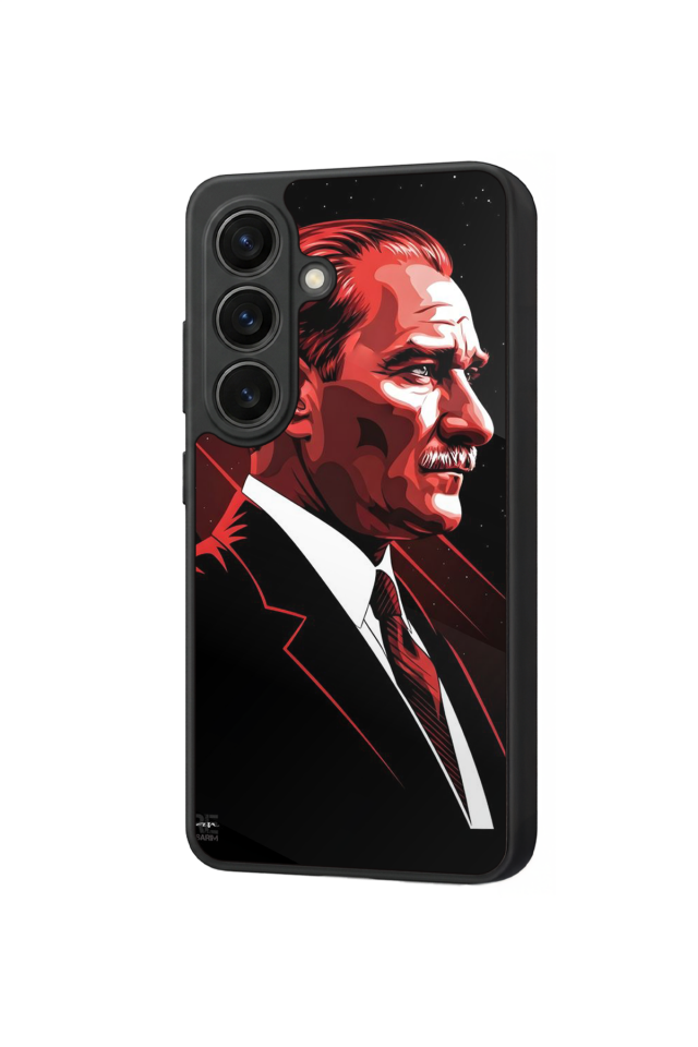 Samsung Galaxy S26 Uyumlu Mustafa Kemal Ataturk Tasarımlı Glossy Premium Kılıf
