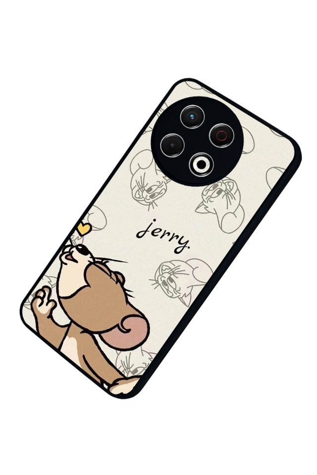 Tecno Spark 30 Pro Uyumlu Tom And Jerry Tasarımlı Glossy Premium Kılıf