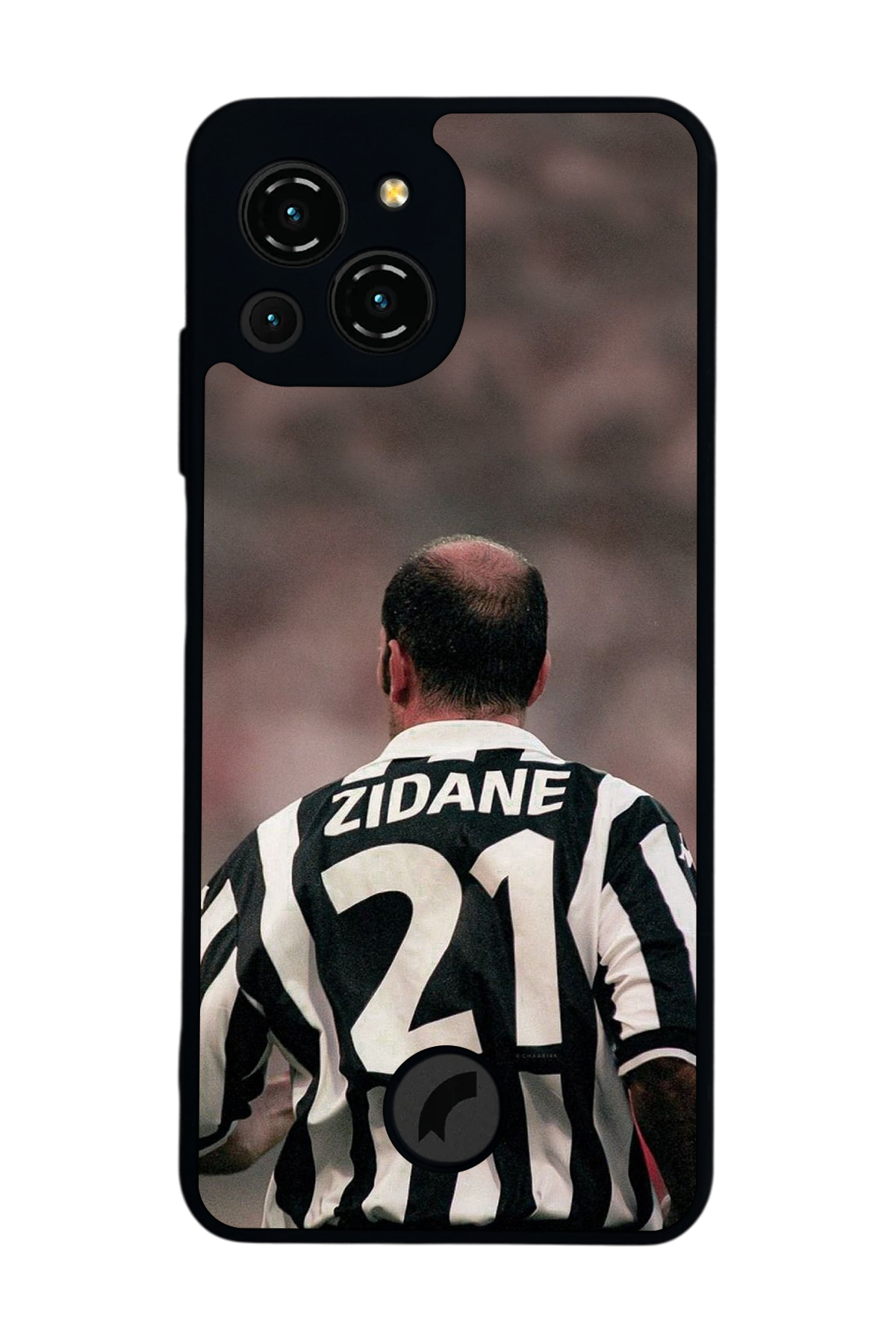 Reeder S23 Pro Max Uyumlu Zidane Tasarımlı Glossy Premium Kılıf