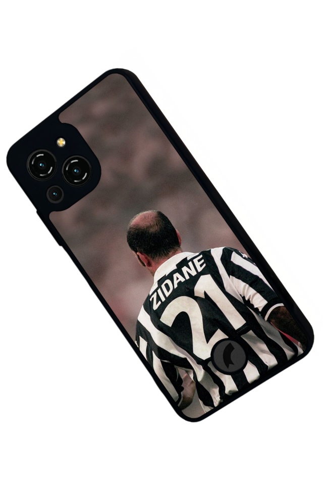 Reeder S23 Pro Max Uyumlu Zidane Tasarımlı Glossy Premium Kılıf