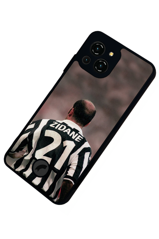 Reeder S23 Pro Max Uyumlu Zidane Tasarımlı Glossy Premium Kılıf