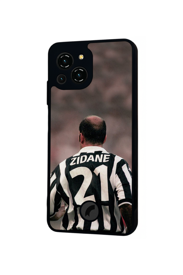 Reeder S23 Pro Max Uyumlu Zidane Tasarımlı Glossy Premium Kılıf