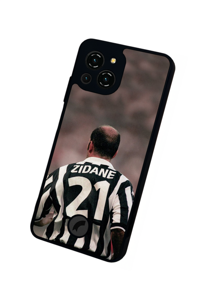 Reeder S23 Pro Max Uyumlu Zidane Tasarımlı Glossy Premium Kılıf