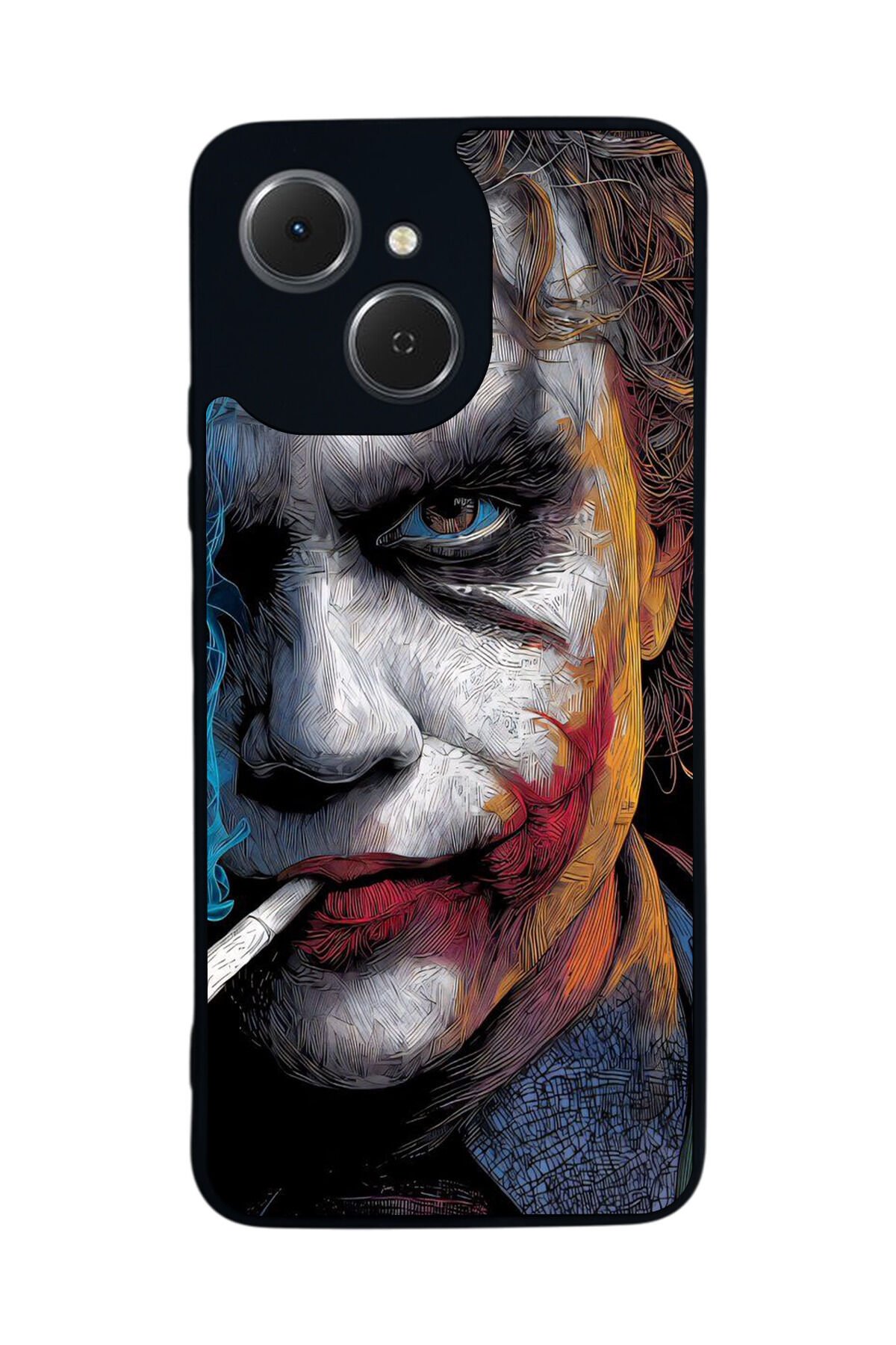 Tecno Spark 40C Uyumlu Joker Tasarımlı Glossy Premium Kılıf