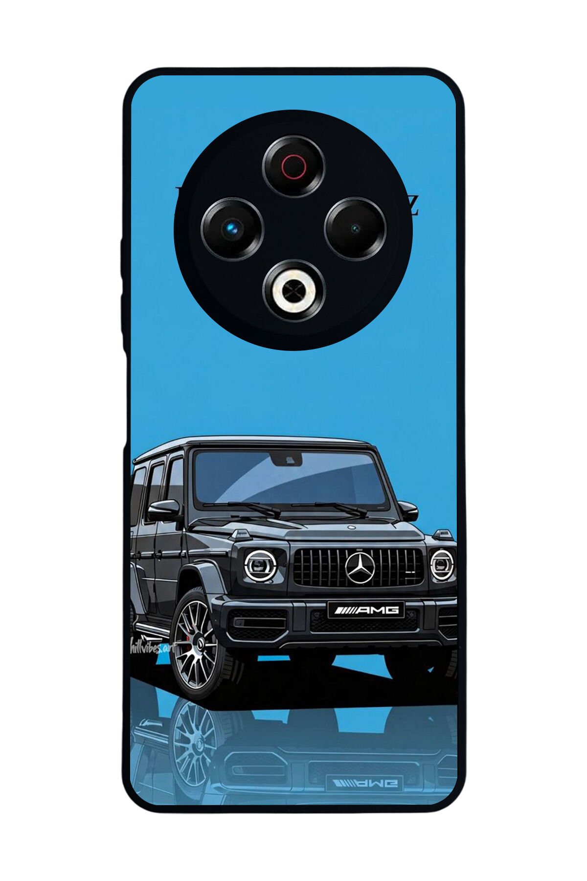 Tecno Spark 30 Uyumlu Mercedes Tasarımlı Glossy Premium Kılıf