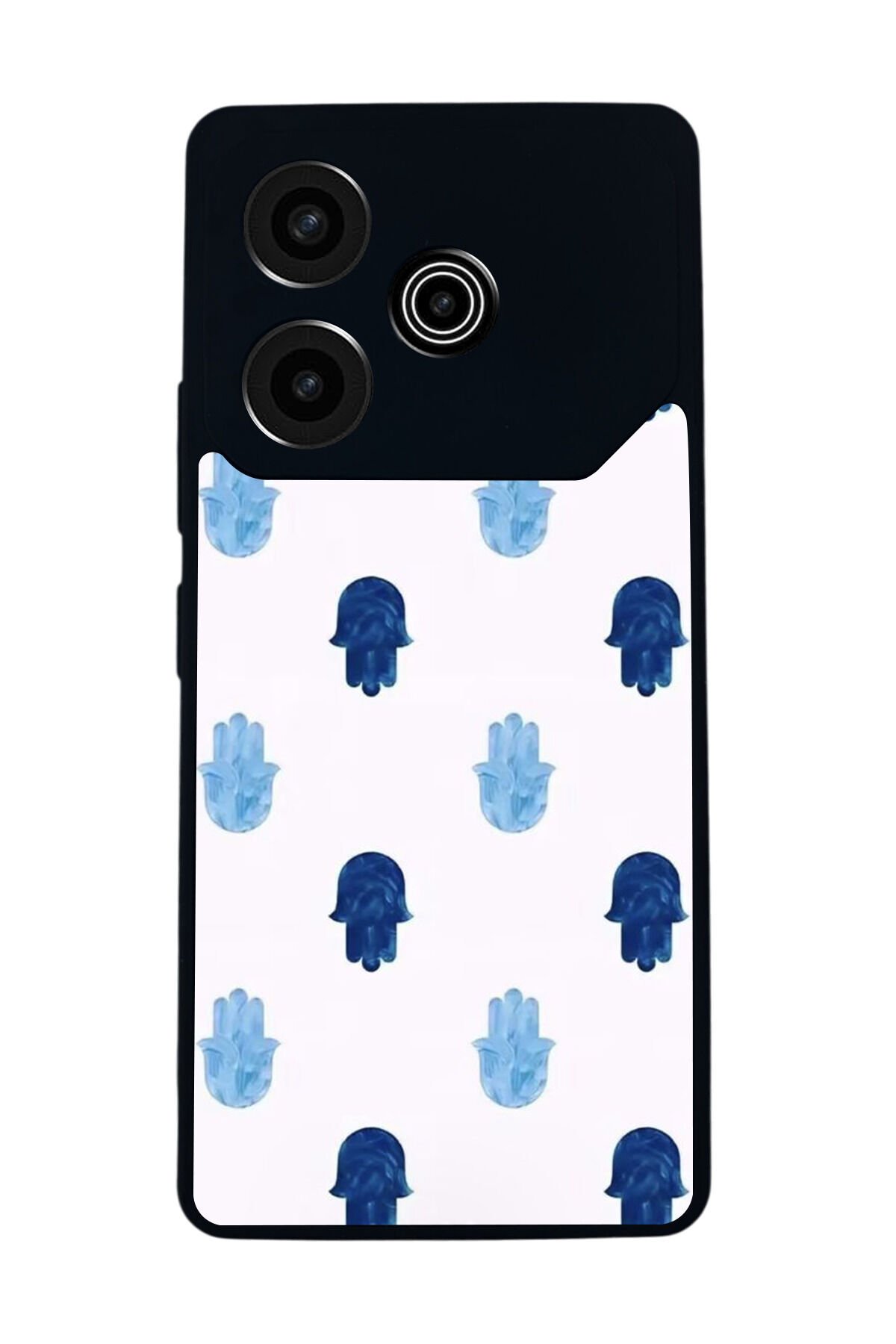 Tecno Pova 6 Uyumlu Nazar Tasarımlı Glossy Premium Kılıf