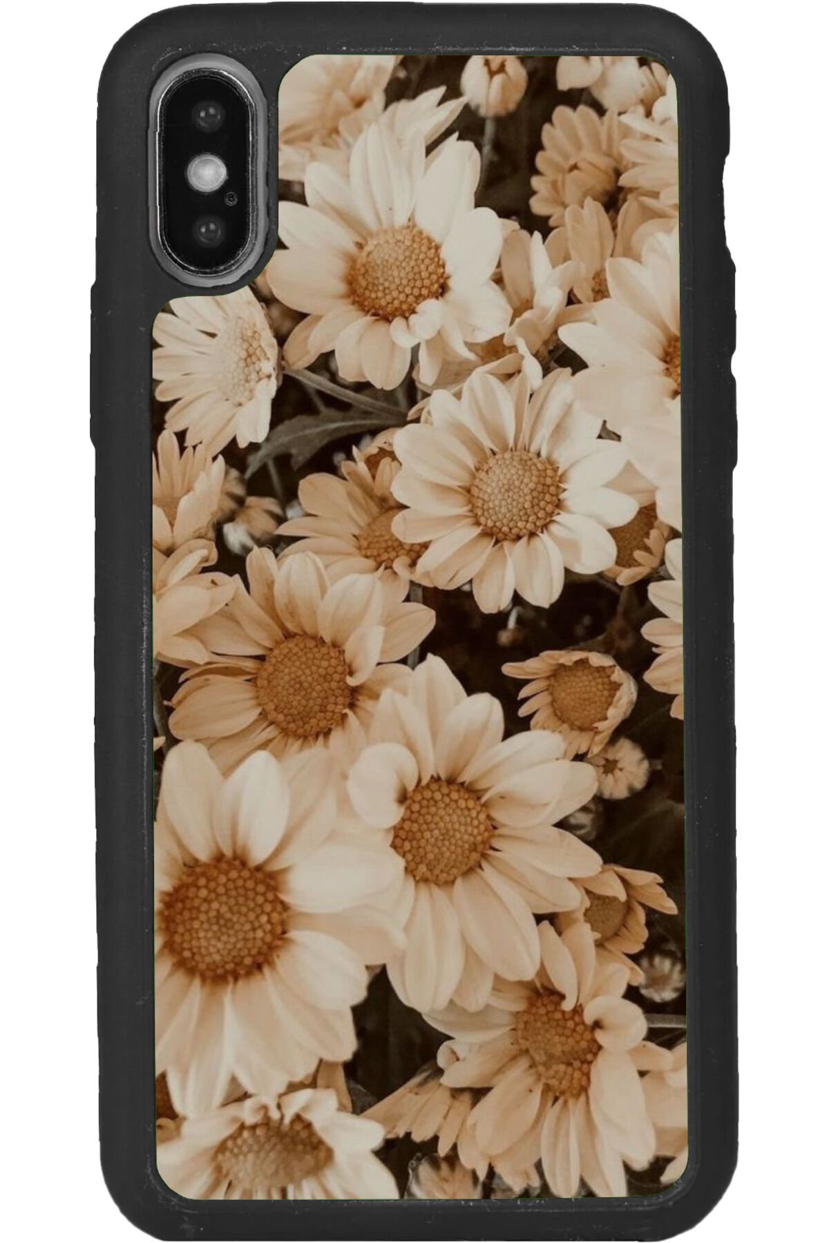 iPhone XS Max Uyumlu Mat Siyah uyumlu Kılıf – Yumuşak Silikon, Koruyucu, Şok Emici Kapak