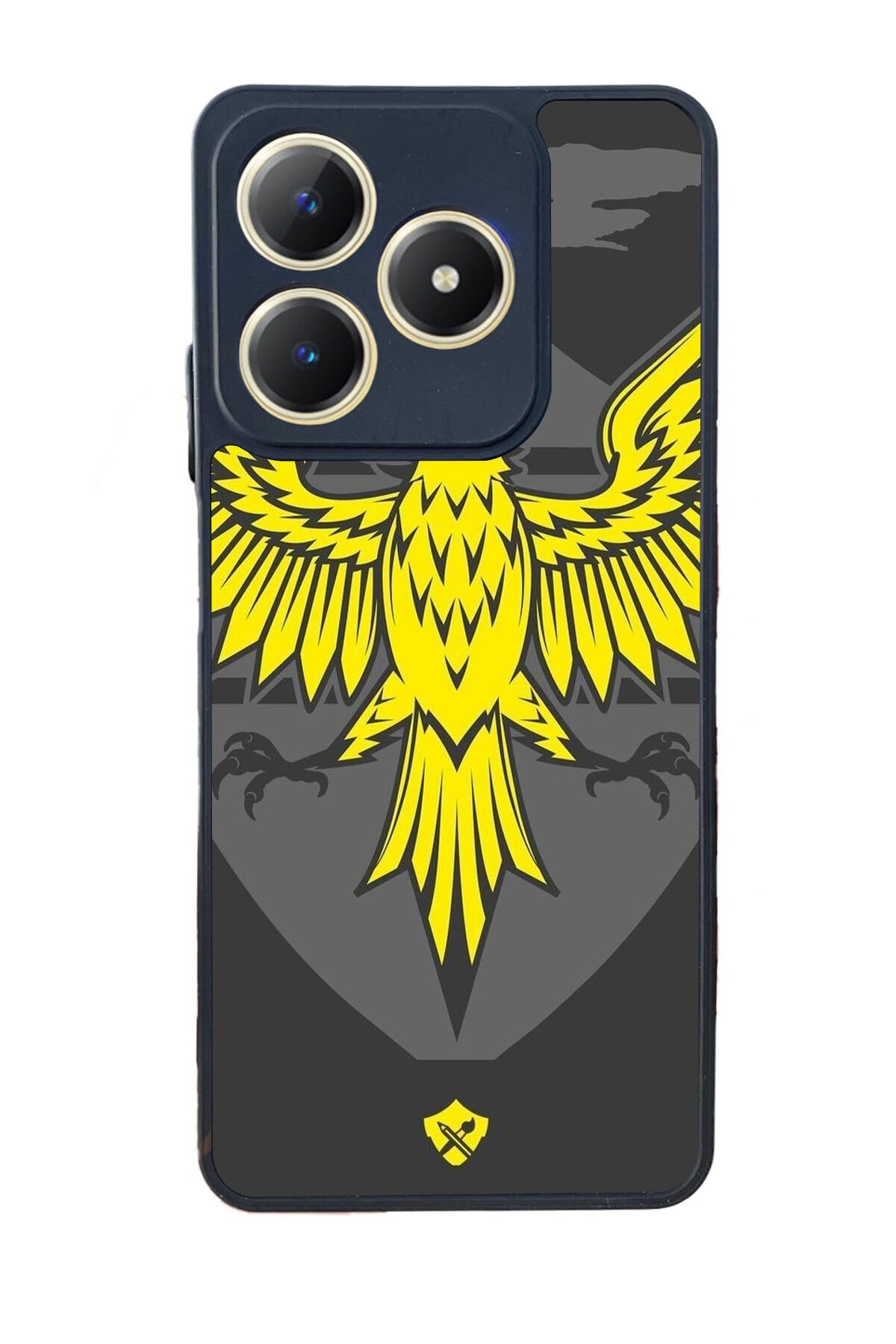 Realme C63 Mat Uyumlu Siyah Kılıf – Yumuşak Silikon, Koruyucu, Şok Emici Kapak