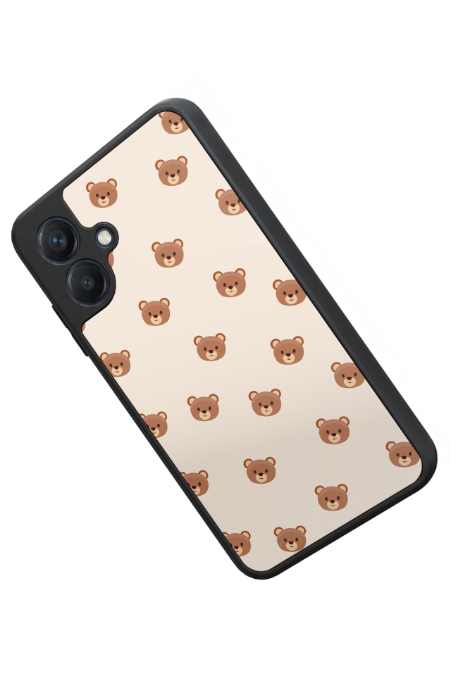 Samsung Galaxy A07 Uyumlu Ayı Tasarımlı Glossy Premium Kılıf