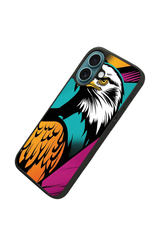 iPhone 16 Uyumlu Besiktas Tasarımlı Glossy Premium Kılıf