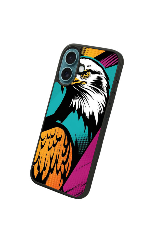 iPhone 16 Uyumlu Besiktas Tasarımlı Glossy Premium Kılıf