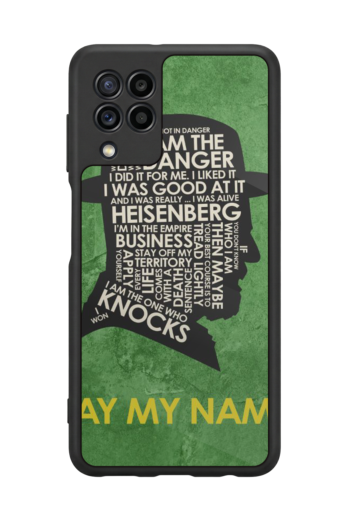 Samsung Galaxy M32 Uyumlu BreakingBad Tasarımlı Glossy Premium Kılıf