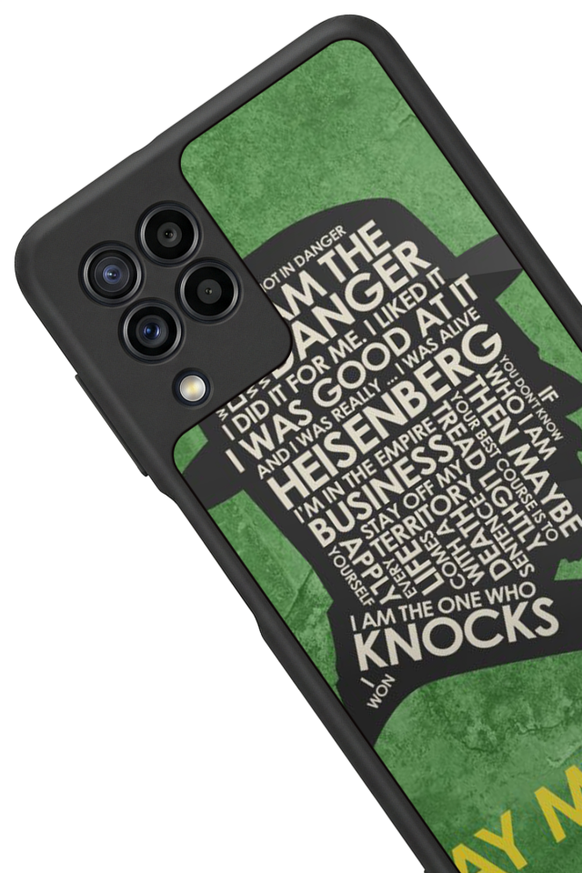 Samsung Galaxy M32 Uyumlu BreakingBad Tasarımlı Glossy Premium Kılıf