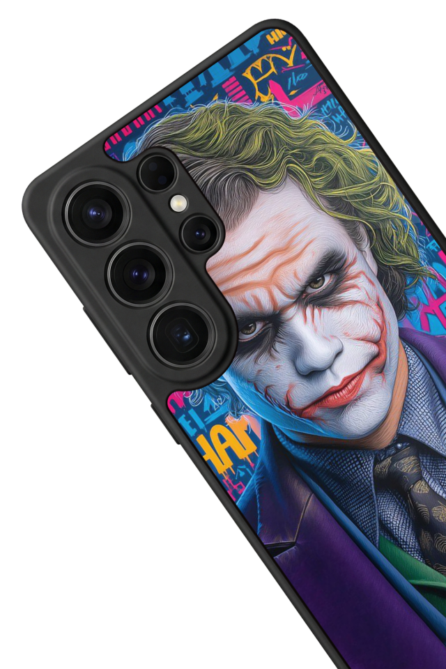 Samsung Galaxy S26 Ultra Uyumlu Joker Tasarımlı Glossy Premium Kılıf