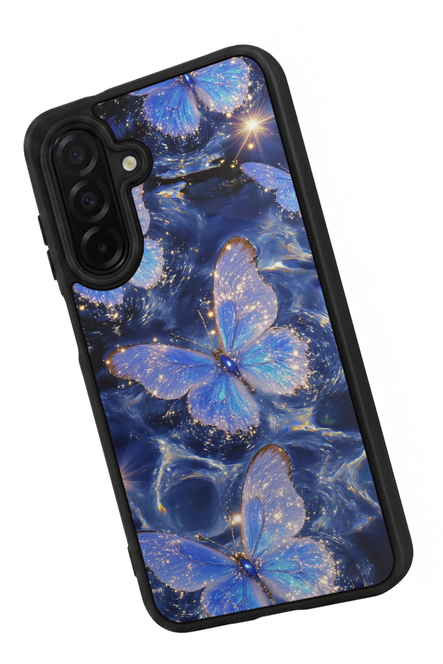 Samsung Galaxy A36 Uyumlu Kelebek Tasarımlı Glossy Premium Kılıf