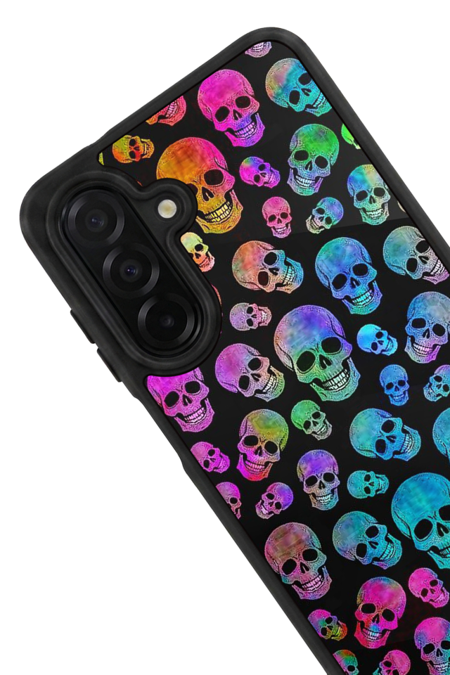 Samsung Galaxy A56 Uyumlu KuruKafa Tasarımlı Glossy Premium Kılıf