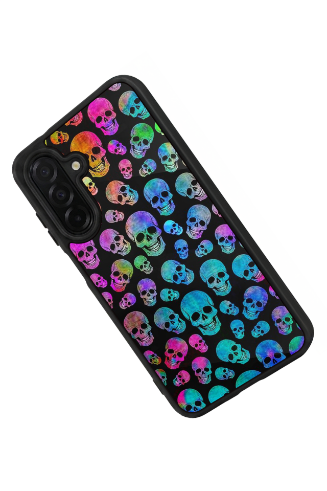 Samsung Galaxy A56 Uyumlu KuruKafa Tasarımlı Glossy Premium Kılıf