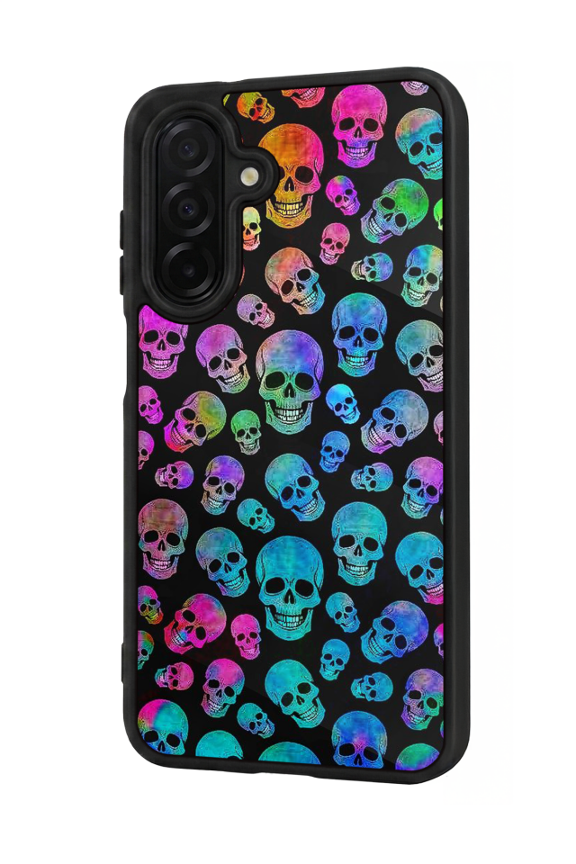 Samsung Galaxy A56 Uyumlu KuruKafa Tasarımlı Glossy Premium Kılıf