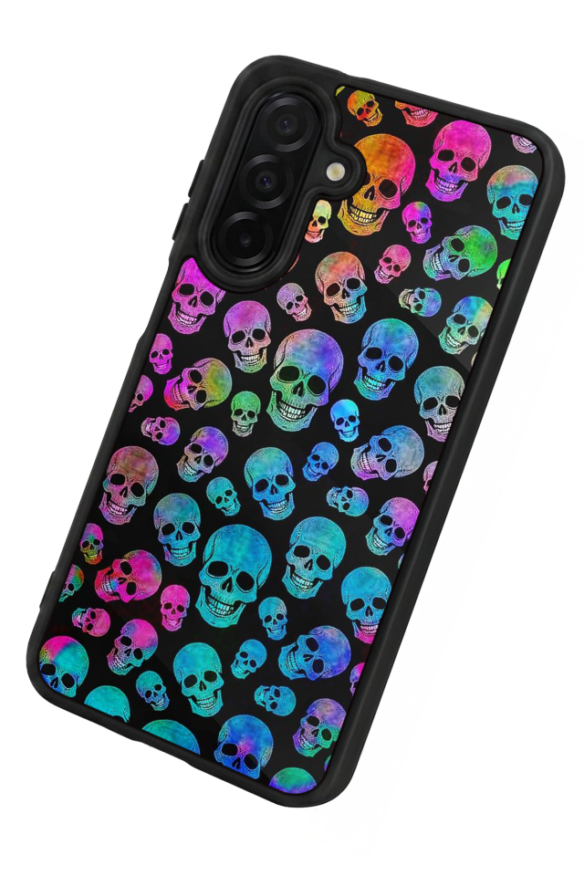 Samsung Galaxy A56 Uyumlu KuruKafa Tasarımlı Glossy Premium Kılıf