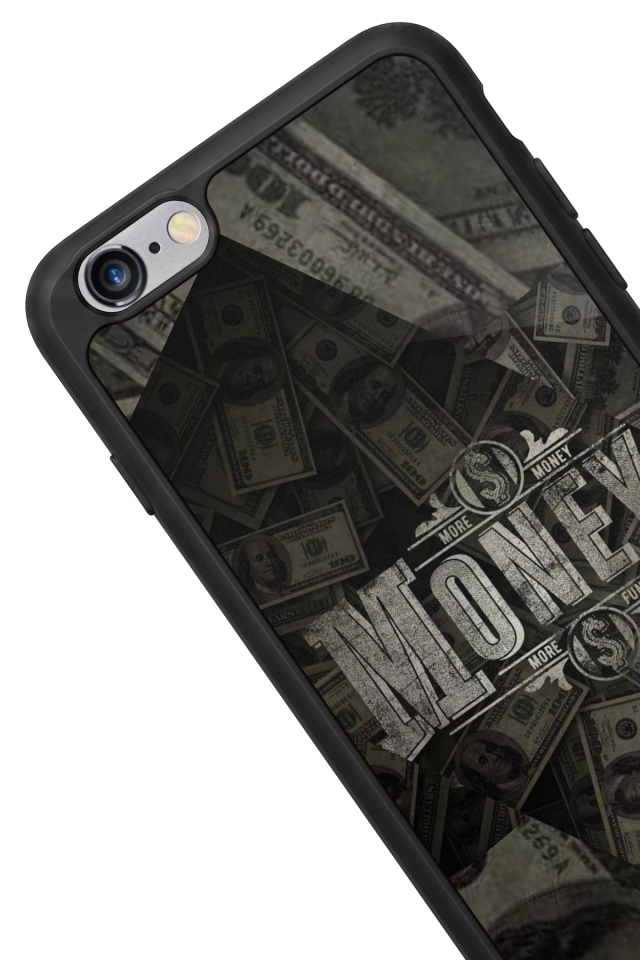 iPhone 6 Plus Uyumlu Money Para Tasarımlı Glossy Premium Kılıf
