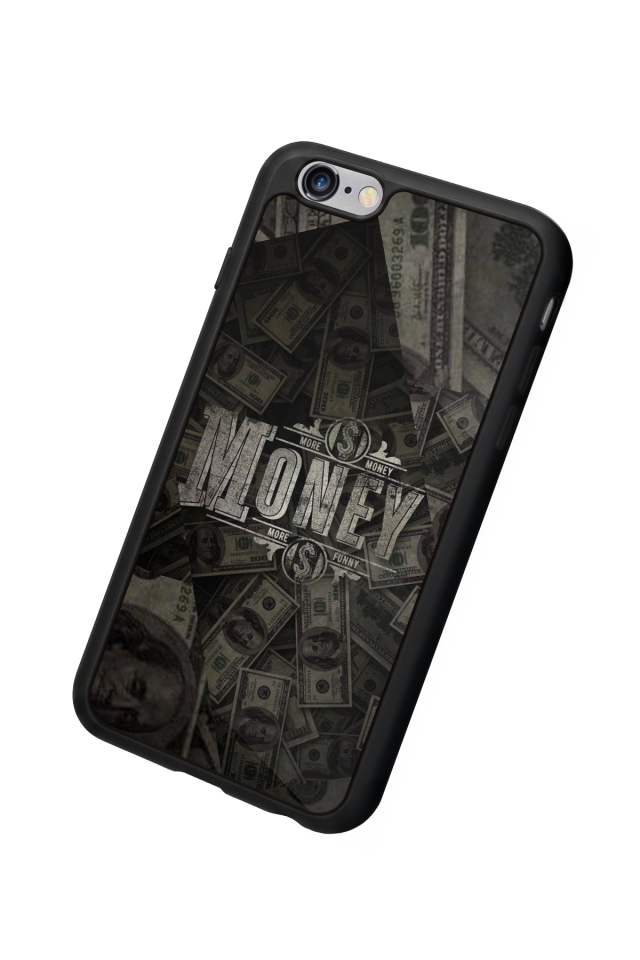 iPhone 6 Plus Uyumlu Money Para Tasarımlı Glossy Premium Kılıf