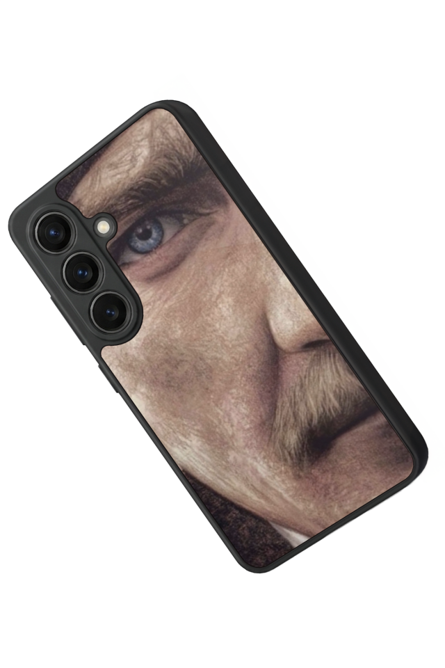 Samsung Galaxy S26 Uyumlu Mustafa Kemal Ataturk Tasarımlı Glossy Premium Kılıf