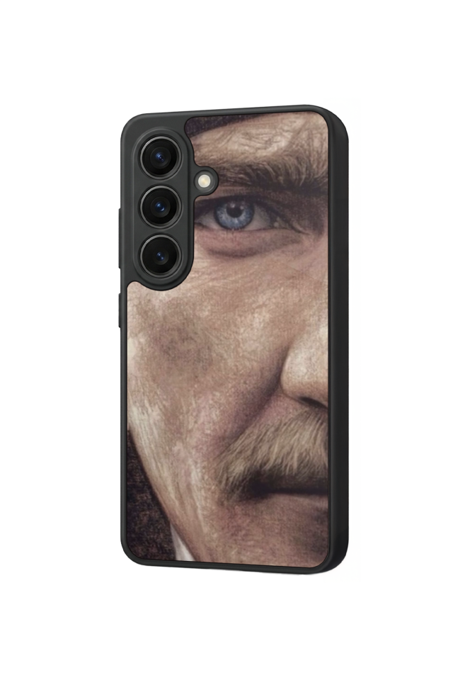 Samsung Galaxy S26 Uyumlu Mustafa Kemal Ataturk Tasarımlı Glossy Premium Kılıf