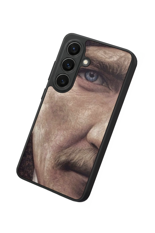 Samsung Galaxy S26 Uyumlu Mustafa Kemal Ataturk Tasarımlı Glossy Premium Kılıf