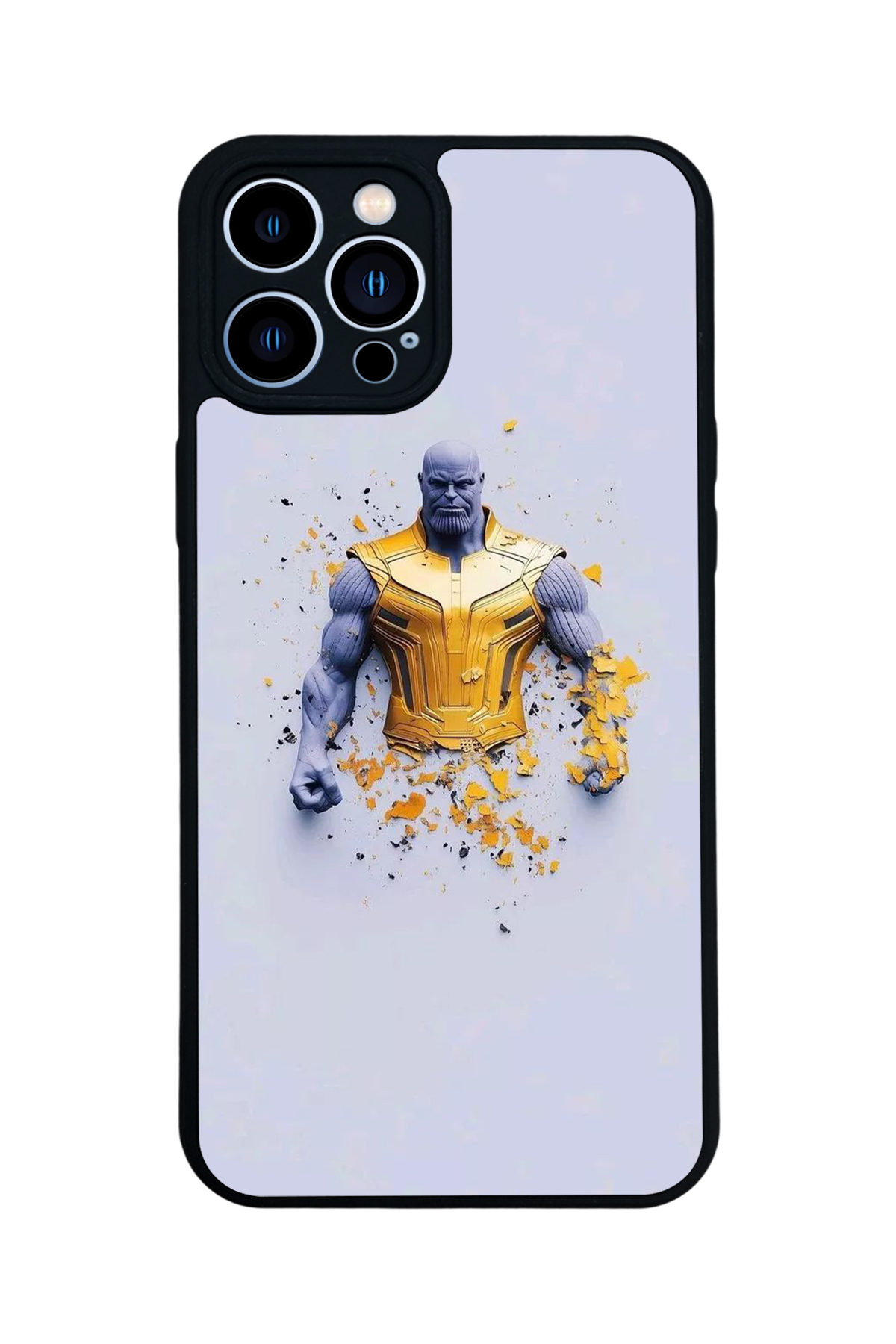 iPhone 12 Pro Max Uyumlu Thanos Tasarımlı Glossy Premium Kılıf