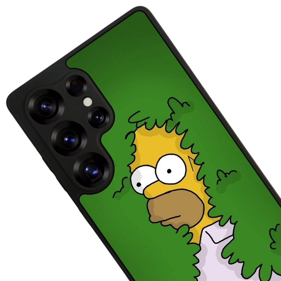 Samsung Galaxy S25 Ultra Uyumlu The Simpsons Tasarımlı Glossy Premium Kılıf