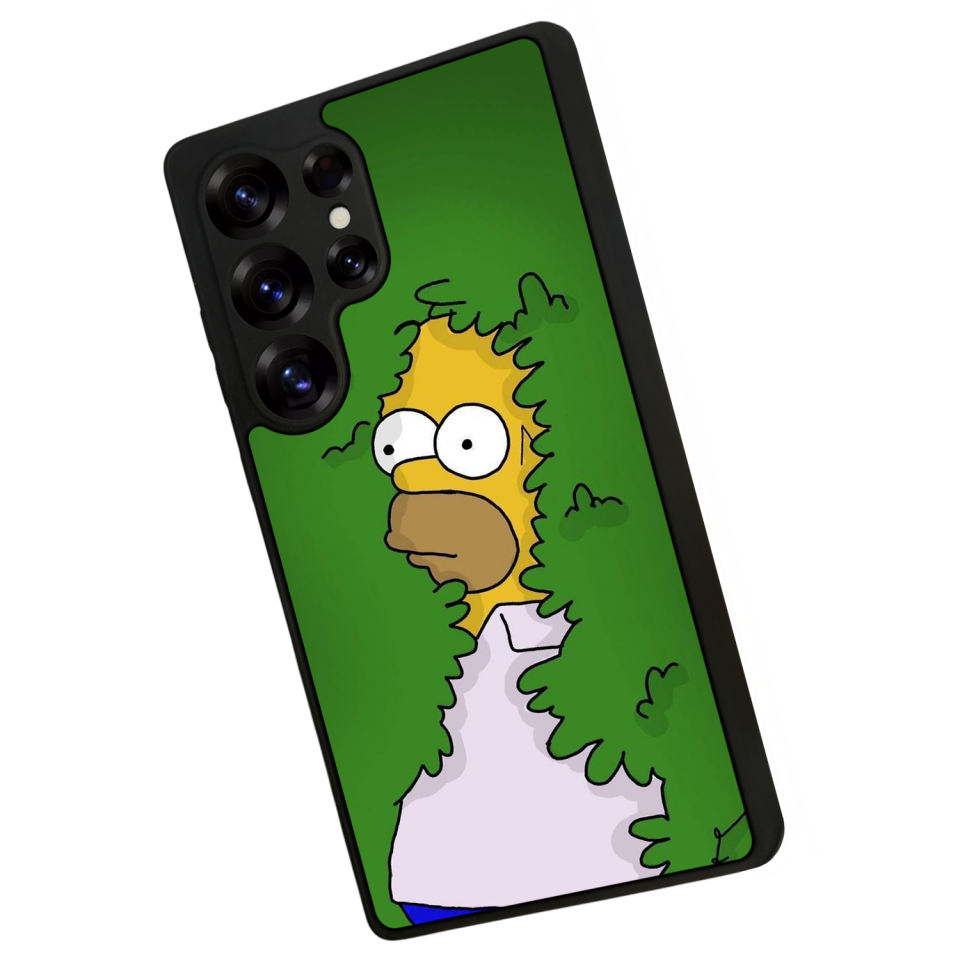 Samsung Galaxy S25 Ultra Uyumlu The Simpsons Tasarımlı Glossy Premium Kılıf
