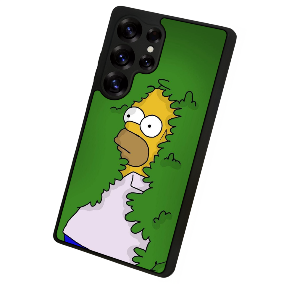 Samsung Galaxy S25 Ultra Uyumlu The Simpsons Tasarımlı Glossy Premium Kılıf