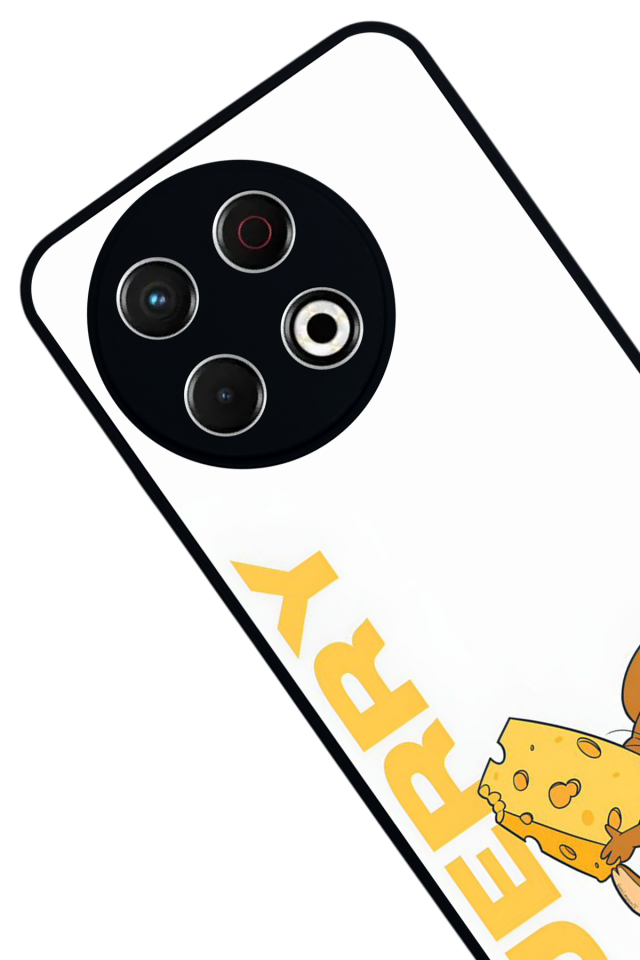 Tecno Spark 30 Pro Uyumlu Tom And Jerry Tasarımlı Glossy Premium Kılıf