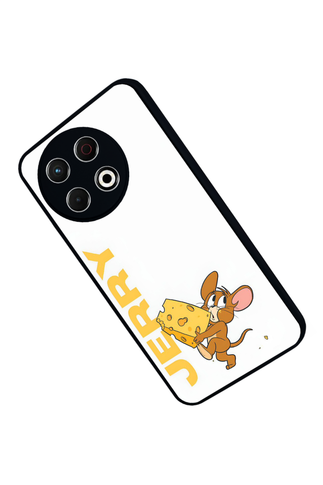Tecno Spark 30 Pro Uyumlu Tom And Jerry Tasarımlı Glossy Premium Kılıf