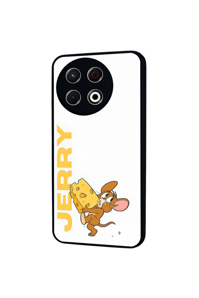 Tecno Spark 30 Pro Uyumlu Tom And Jerry Tasarımlı Glossy Premium Kılıf